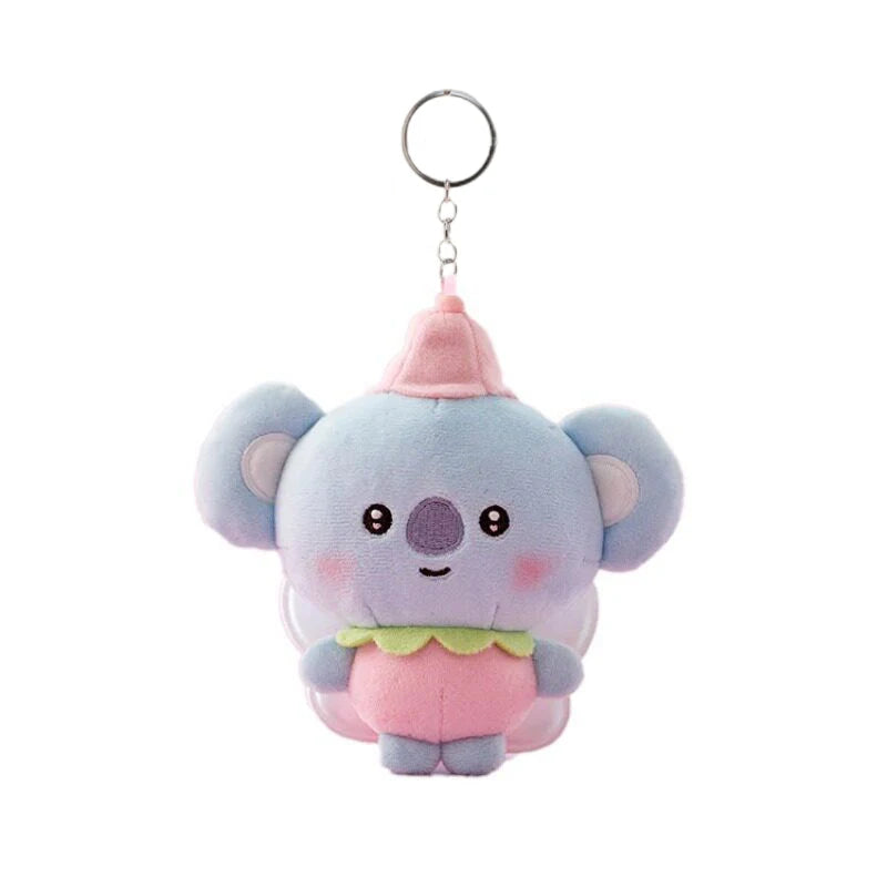 Koya BT21 keychain — official blue koala K-pop accessory by RM (BTS)