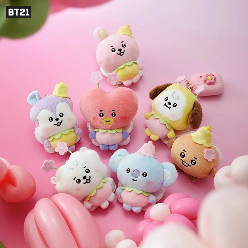 Chimmy BT21 keychain detail — kawaii puppy BTS merchandise by Park Jimin