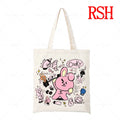 BT21 Cooky Pop Tote Bag — Official Jungkook Pop Art Canvas Bag