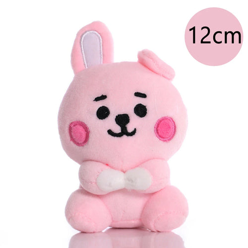 Peluche Cooky BT21 — Lapin rose (Jungkook)