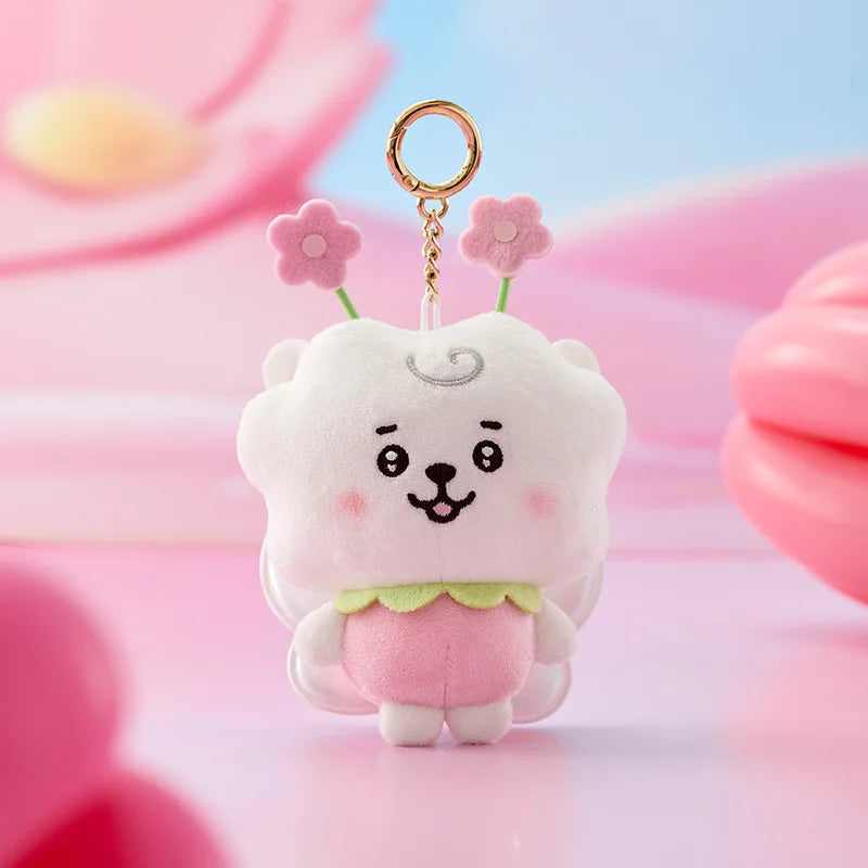 RJ BT21 keychain packaging — official LINE FRIENDS K-pop accessory
