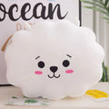 Coussin Peluche RJ BT21 30cm — Alpaga Crème Kawaii
