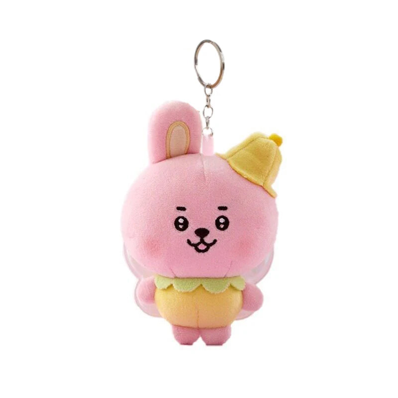 Cooky BT21 keychain — official pink bunny K-pop accessory by Jungkook (BTS)
