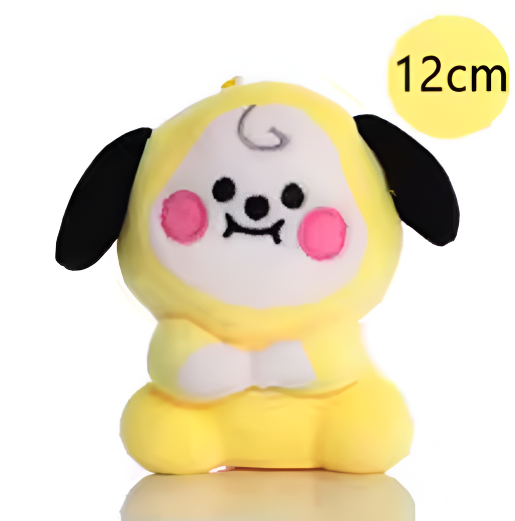 Peluche Chimmy BT21 Petit Format — Chiot de Jimin (BTS)