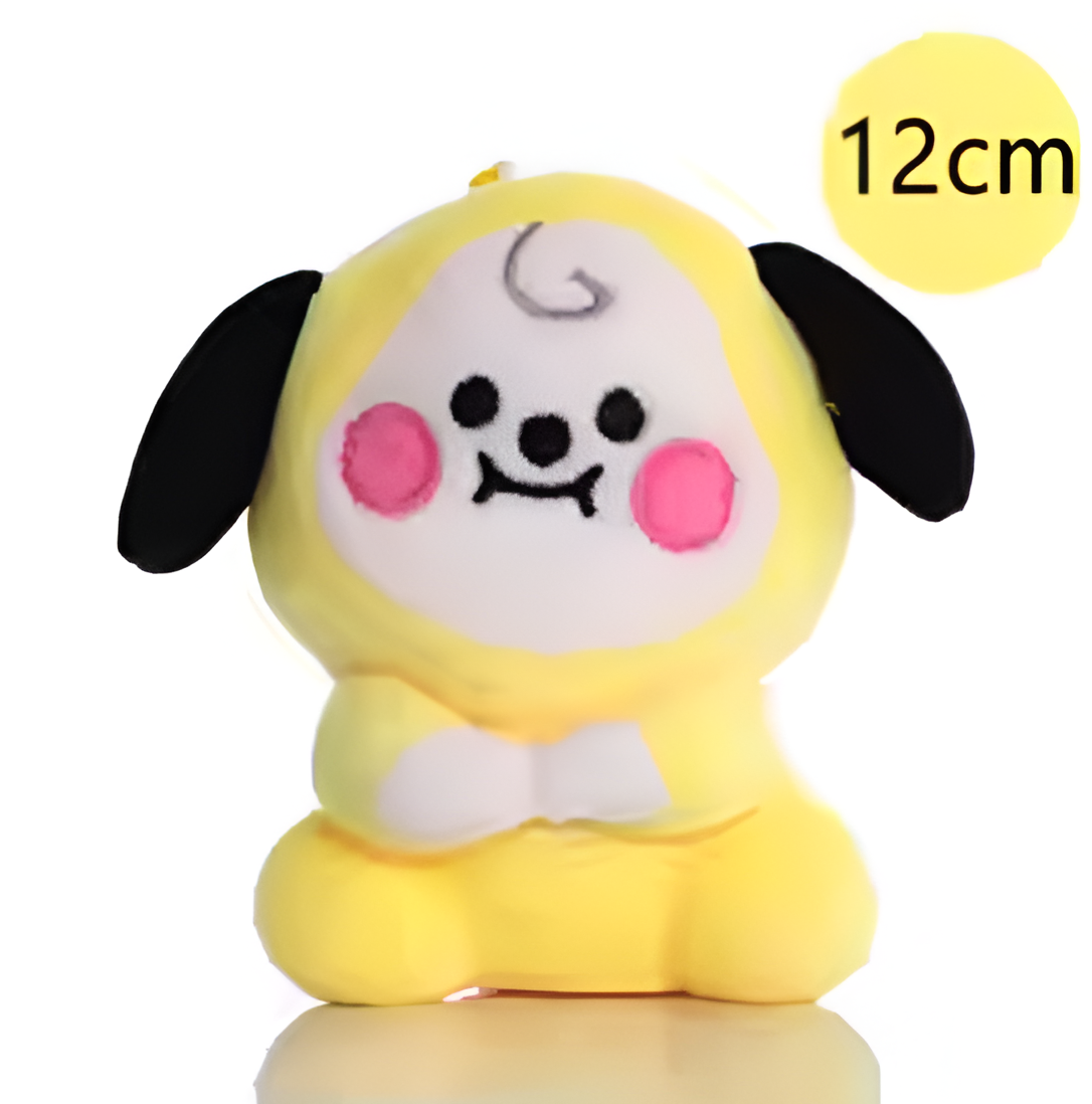 Peluche Chimmy BT21 Petit Format — Chiot de Jimin (BTS)
