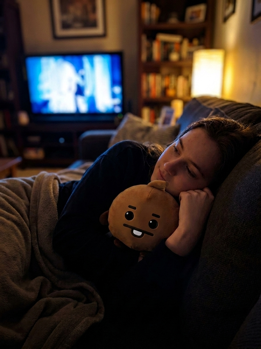 Shooky BT21 Plush — Official Suga Cookie Stuffed Animal