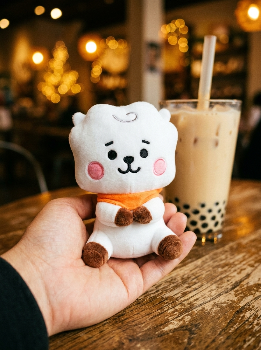 Plišana igračka RJ BT21 Mali format – Alpaka od Jina (BTS)