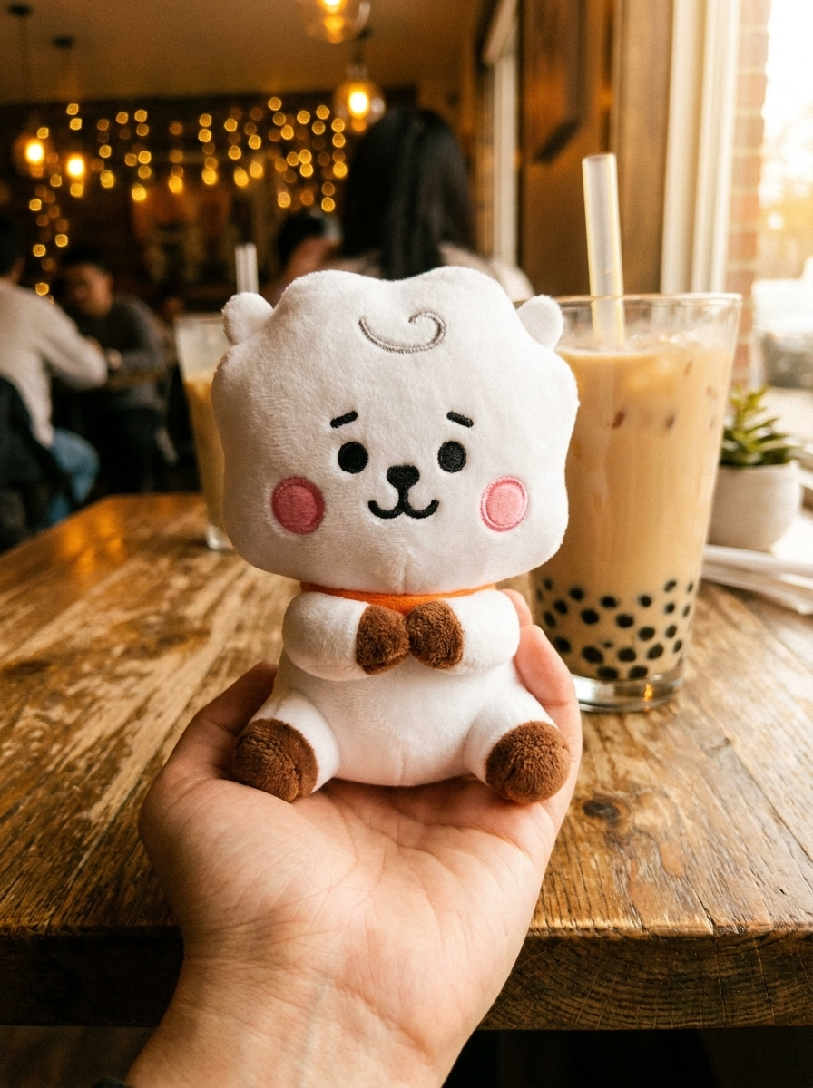 RJ BT21 Plush — Official Jin Alpaca Stuffed Animal