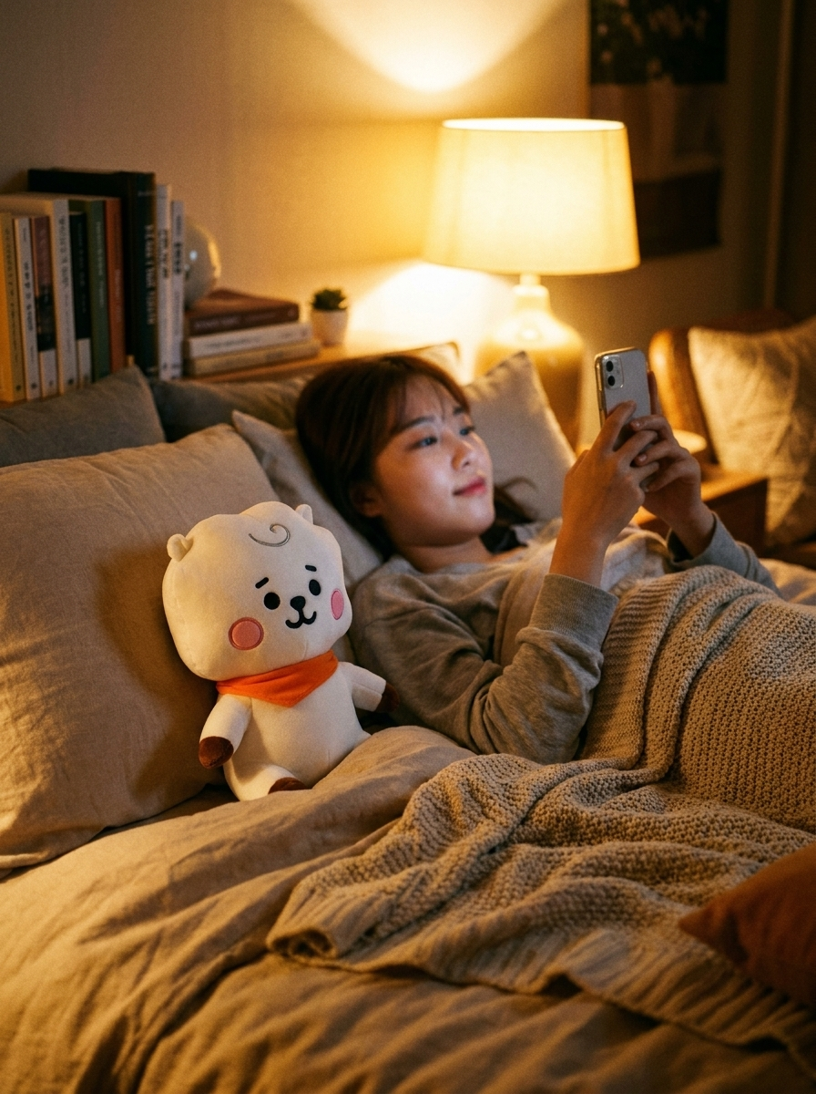 RJ BT21 Plush — Official Jin Alpaca Stuffed Animal