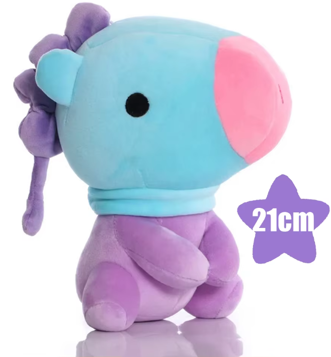Peluche Mang BT21 Grand Format — Cheval masqué de J-Hope (BTS)
