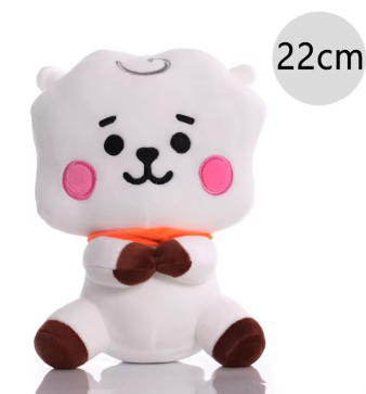 Peluche RJ BT21 Grand Format — Alpaga de Jin (BTS)