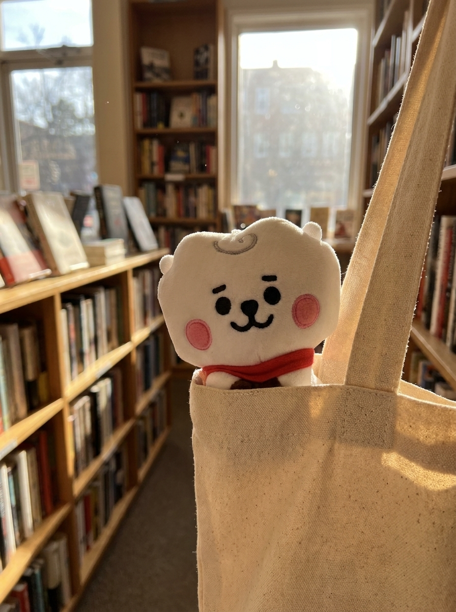 RJ BT21 Mini Plush — Official Jin Alpaca Stuffed Animal