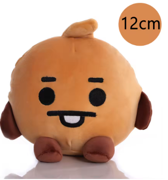 Peluche Shooky BT21 Petit Format — Biscuit de Suga (BTS)