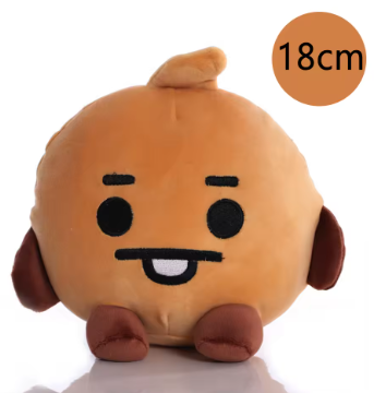 Peluche Shooky BT21 Grand Format — Biscuit de Suga (BTS)