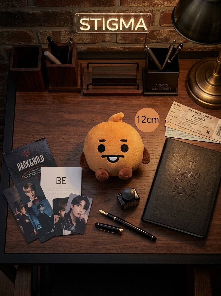 Shooky BT21 Mini Plush — Official Suga Cookie Stuffed Animal